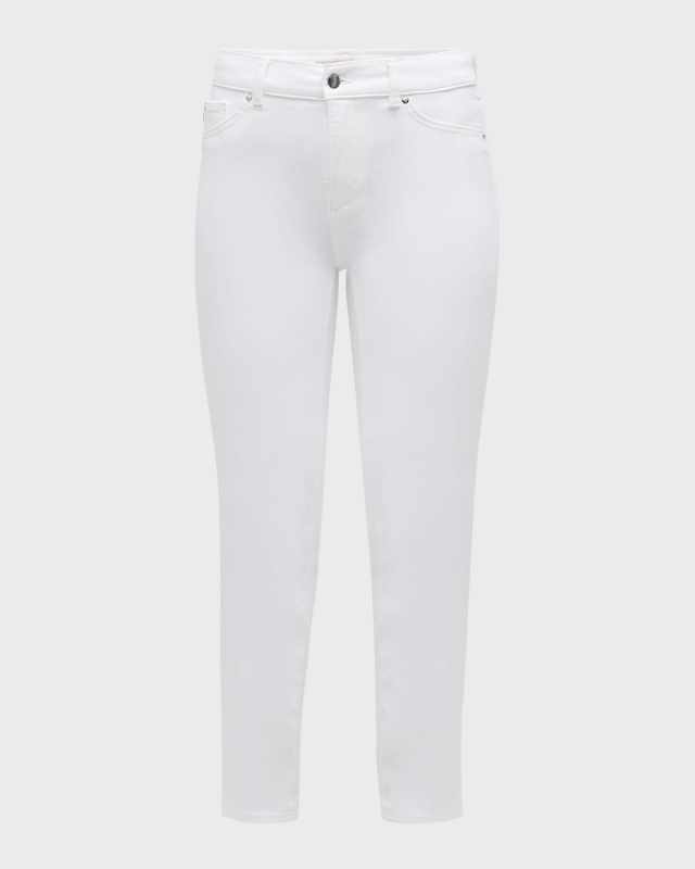 Mara Straight Mid-Rise Instasculpt Ankle Jeans